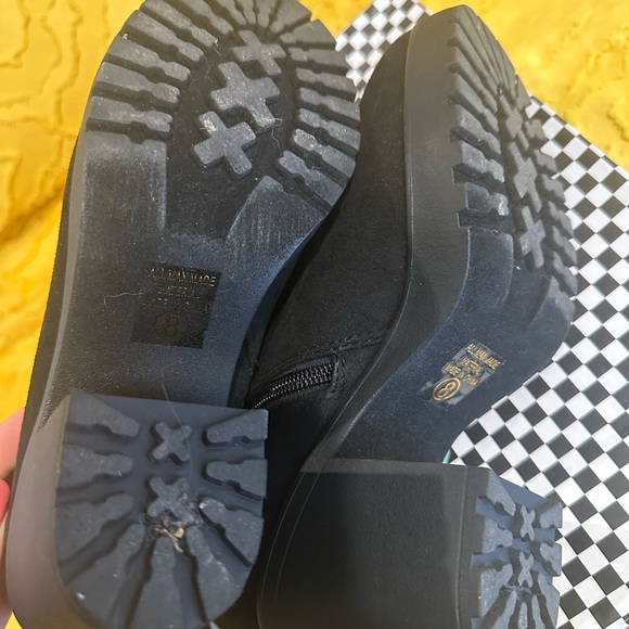 Soda Black Ankle Boots size 8 - Picture 3 of 12